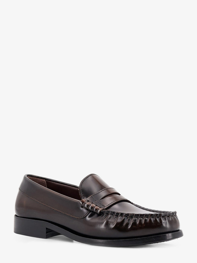 Alohas Leather Rivet Loafers