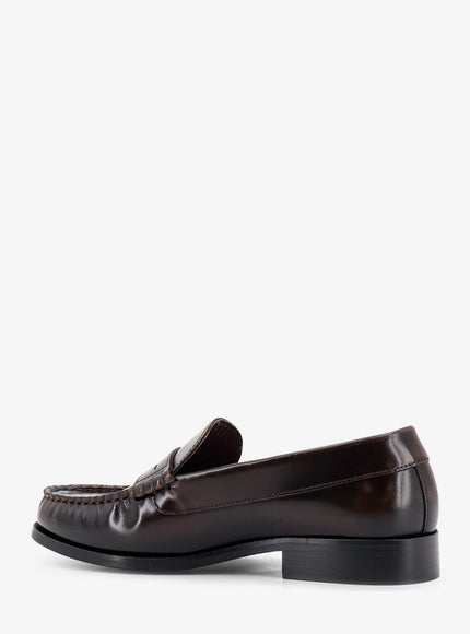 Alohas Leather Rivet Loafers