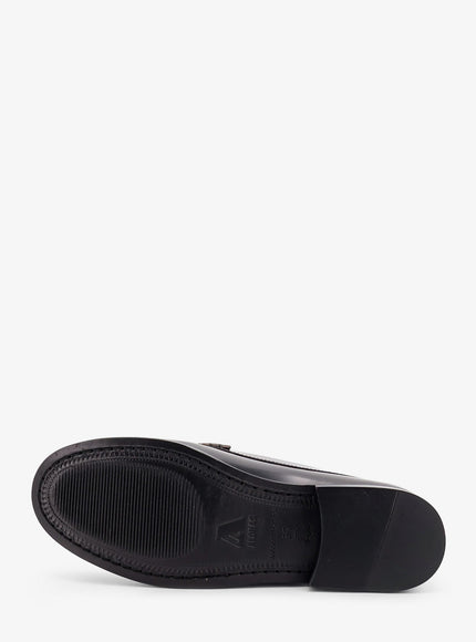Alohas Leather Rivet Loafers