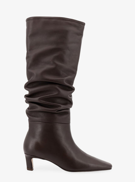 Alohas Kalila Leather Boots Brown
