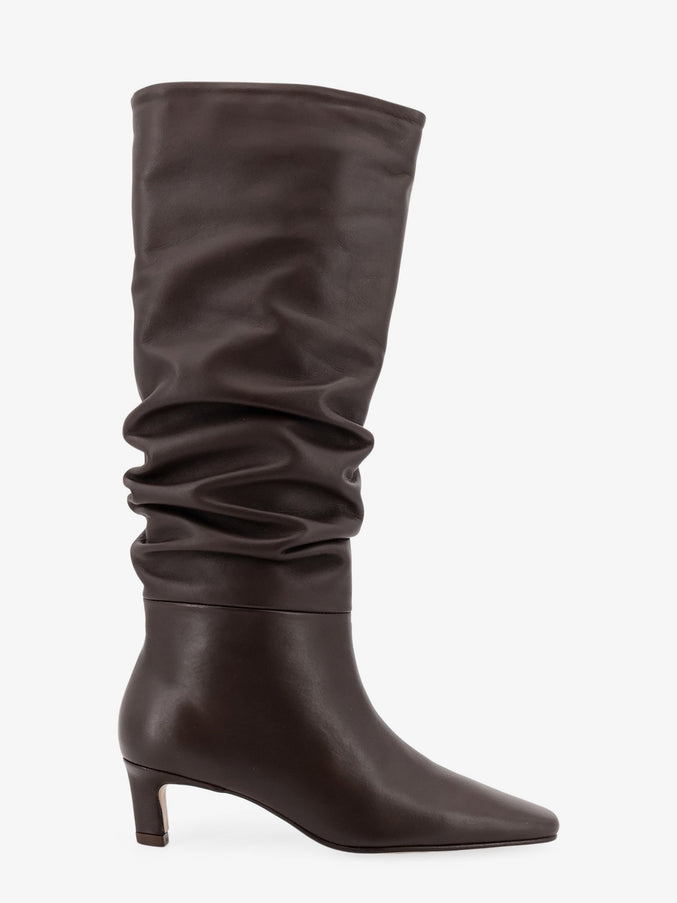 Alohas Kalila Leather Boots Brown