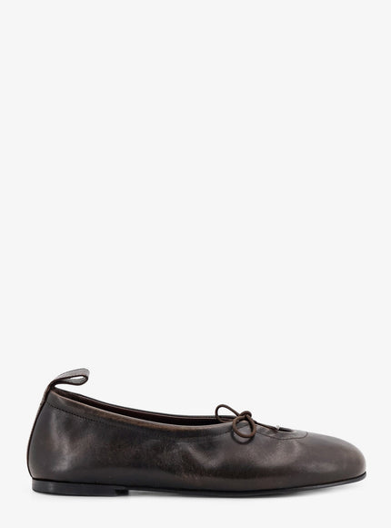 Alohas Rosalind Leather Ballerinas Brown