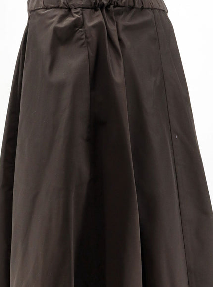 Aspesi Taffeta Long Skirt