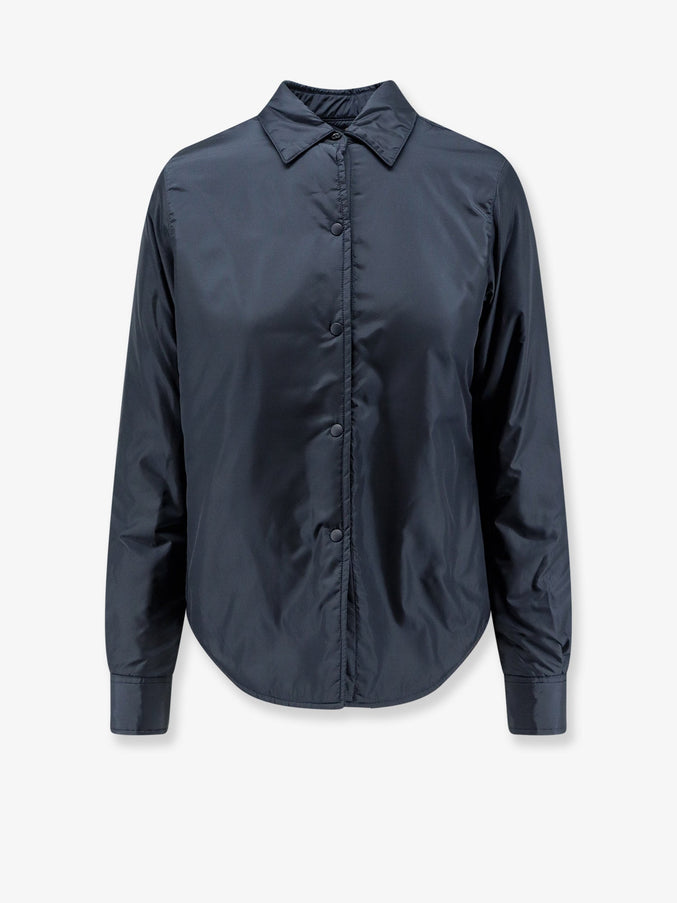 Aspesi Glue Nylon Shirt Jacket Navy