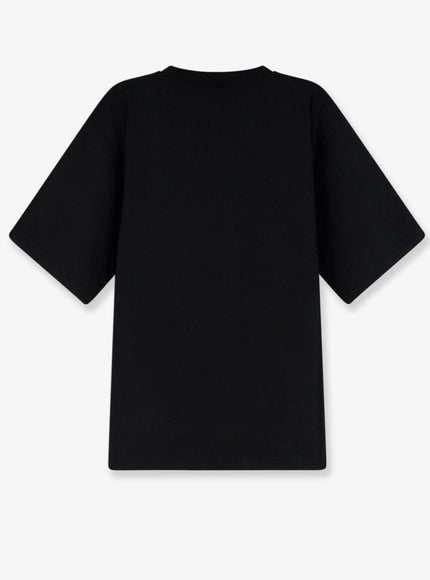 Balenciaga Cotton T-Shirt With Front Logo Print