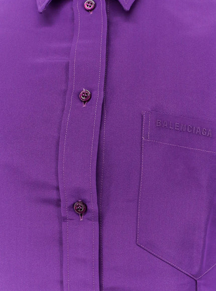 Balenciaga Silk Shantung Shirt
