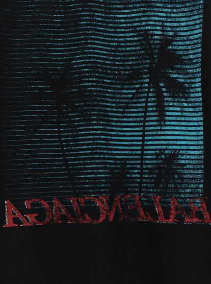 Balenciaga Cotton T-Shirt With Front Print