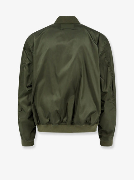 Balenciaga Nylon Bomber Jacket with Orange Lining