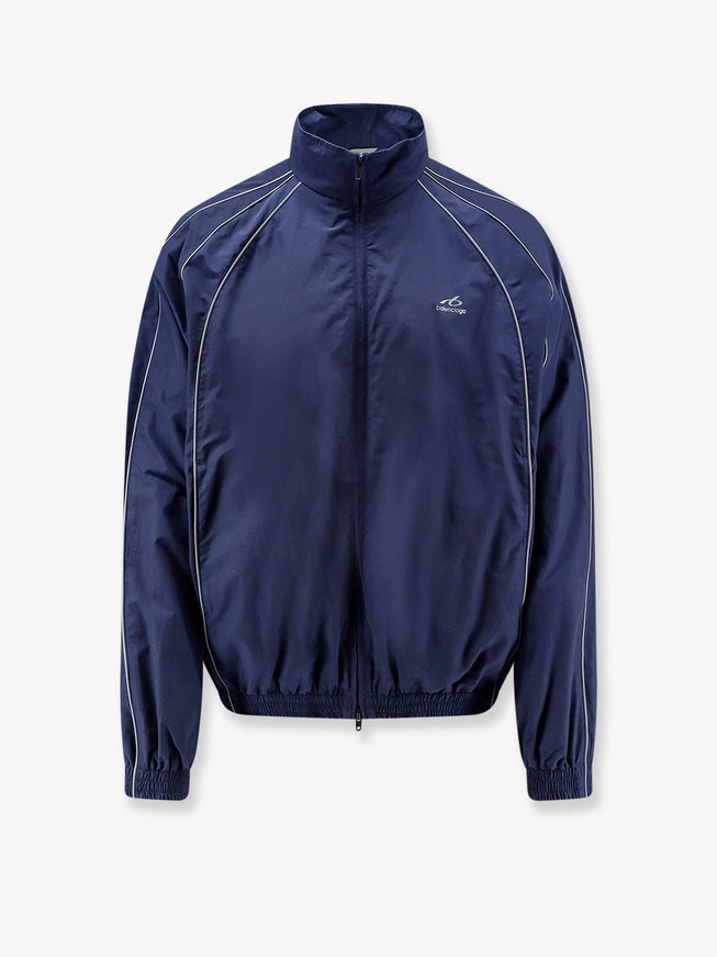Balenciaga Tracksuit Jacket With Logo Newdarknavy