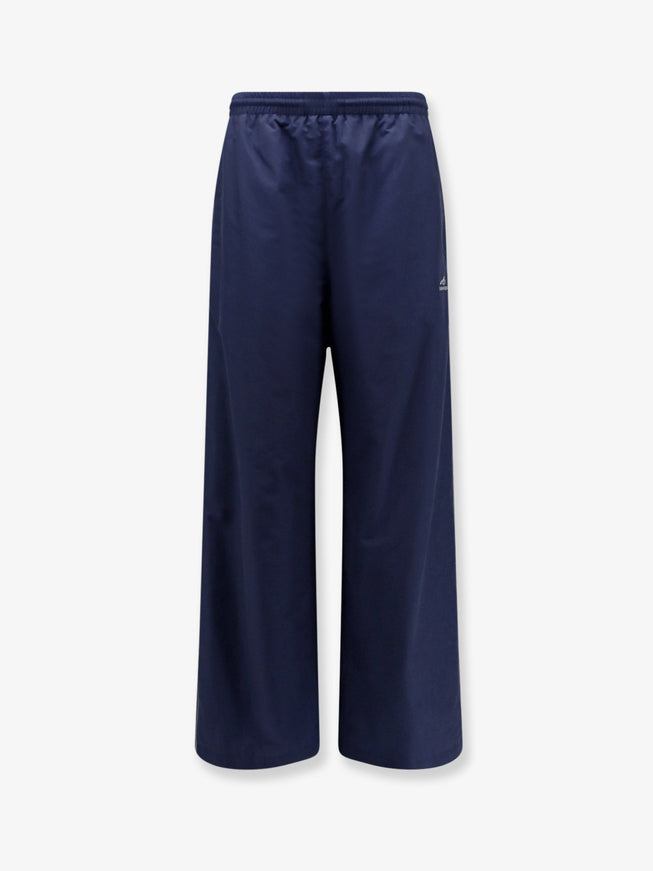 Balenciaga Tracksuit Trousers With Logo Newdarknavy