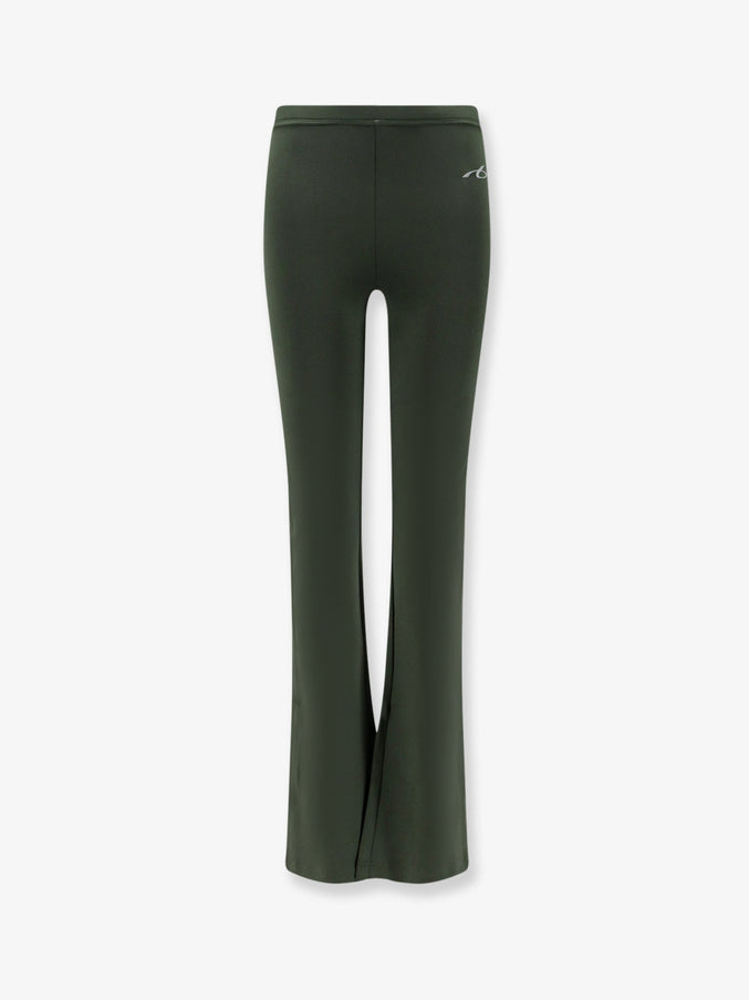 Balenciaga Techwear Flared Technical Fabric Leggings Khakilime
