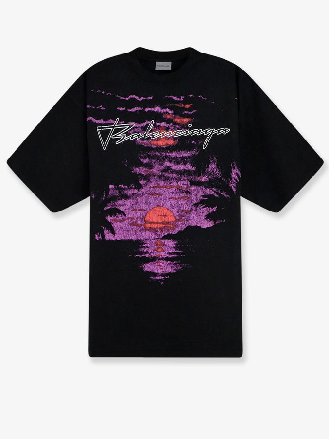 Balenciaga Dream Cotton T-Shirt Black
