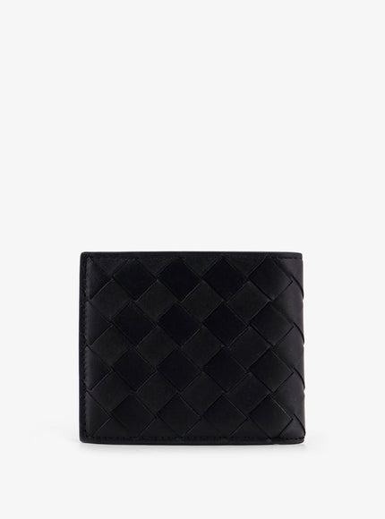 Bottega Veneta Leather Wallet With Intrecciato Pattern