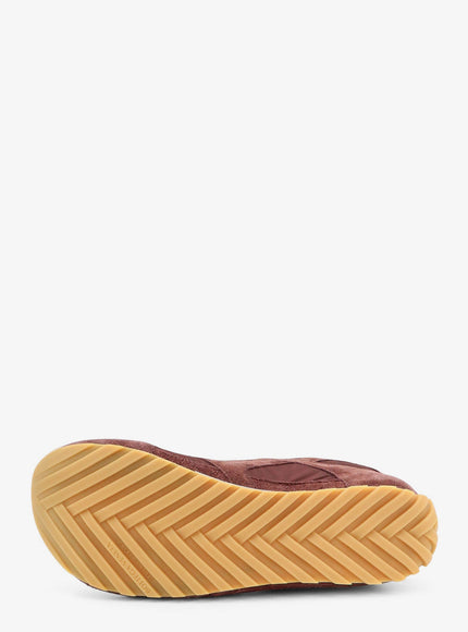 Bottega Veneta Orbit Flash Suede And Nylon Sneakers