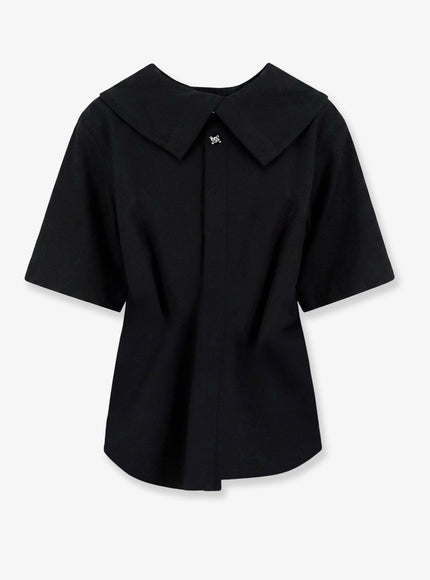 Bottega Veneta Compact Cotton Canvas Shirt With Square Knot Buttons