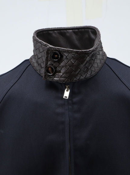 Bottega Veneta Harrington Cotton Gabardine Jacket