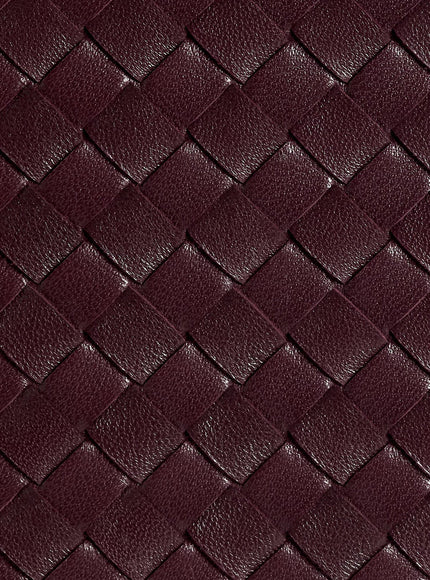 Bottega Veneta Veneto Leather Shoulder Bag With Intrecciato Motif