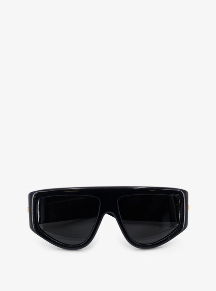 Bottega Veneta Acetate Sunglasses Uni Black-Black-Grey