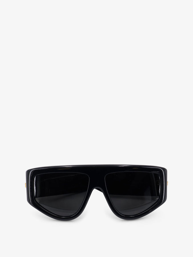 Bottega Veneta Acetate Sunglasses Uni Black-Black-Grey