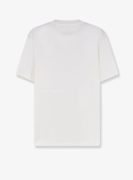 Brunello Cucinelli Cotton T-Shirt With Print On The Front
