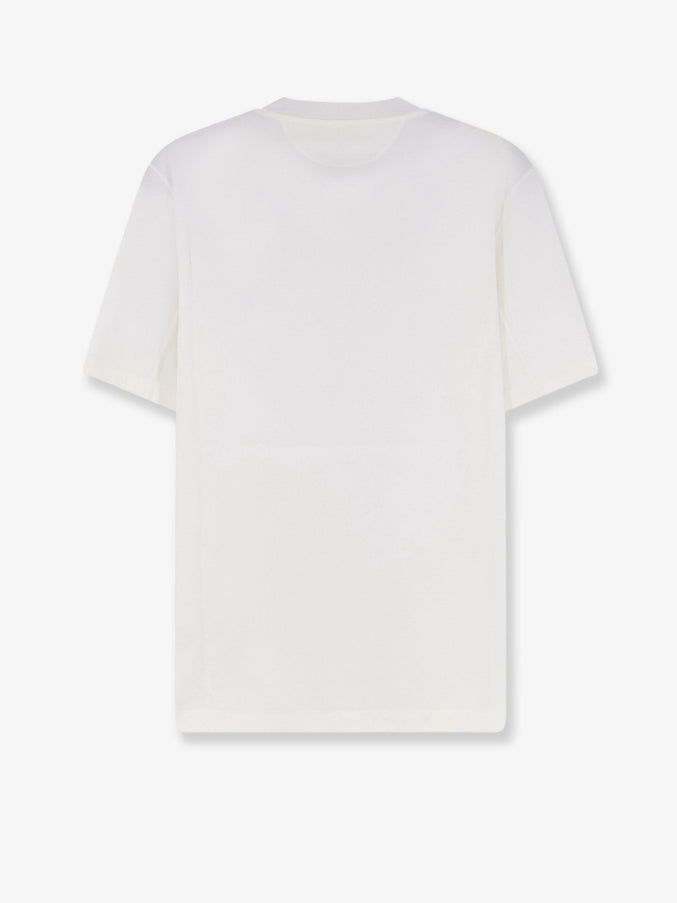 Brunello Cucinelli Cotton T-Shirt With Print On The Front