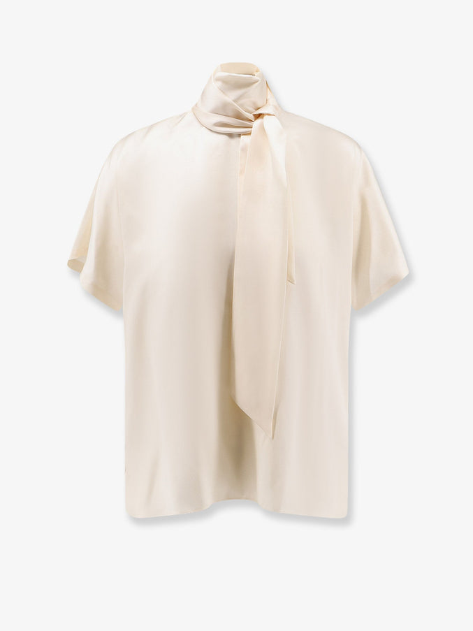 Brunello Cucinelli Silk Top Panama