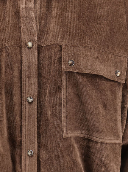 Brunello Cucinelli Velvet Cashmere Blend Shirt