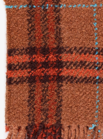 Burberry Wool Blend And Alpaca Bouclé Scarf