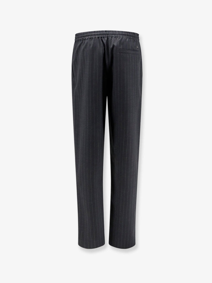 Burberry Wool Trousers With Drawstring