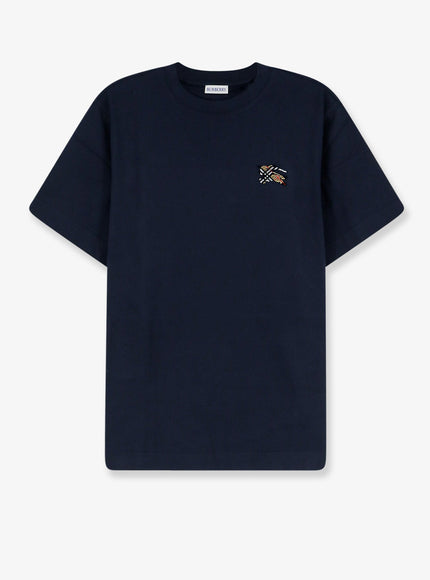 Burberry Seth Organic Cotton T-Shirt Navy
