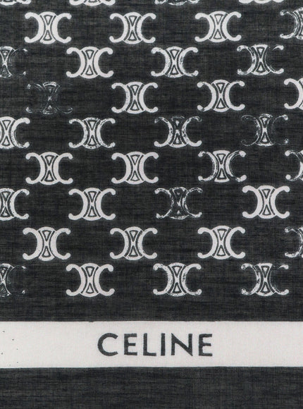 Celine Bandana Cotton Foulard