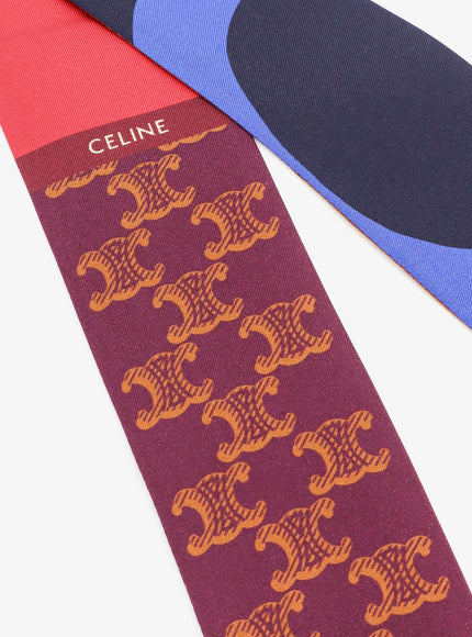 Celine Multicolor Silk Bandeau