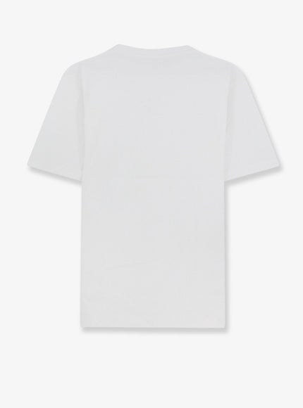 Celine Cotton Blend T-Shirt With Front Logo Print