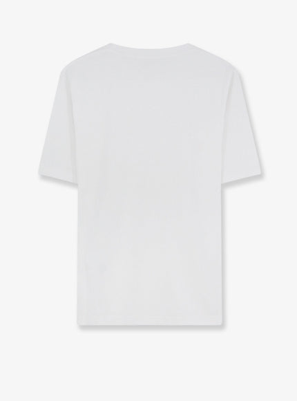 Celine Cotton T-Shirt With Front Logo Print
