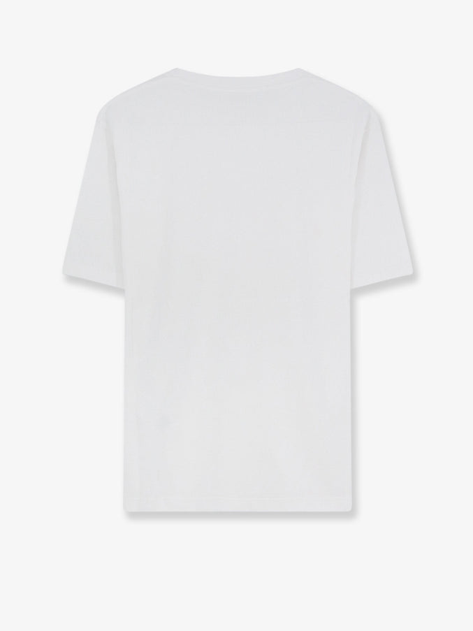 Celine Cotton T-Shirt With Front Logo Print