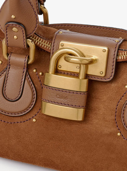 Chloe' Paddington Suede Shoulder Bag