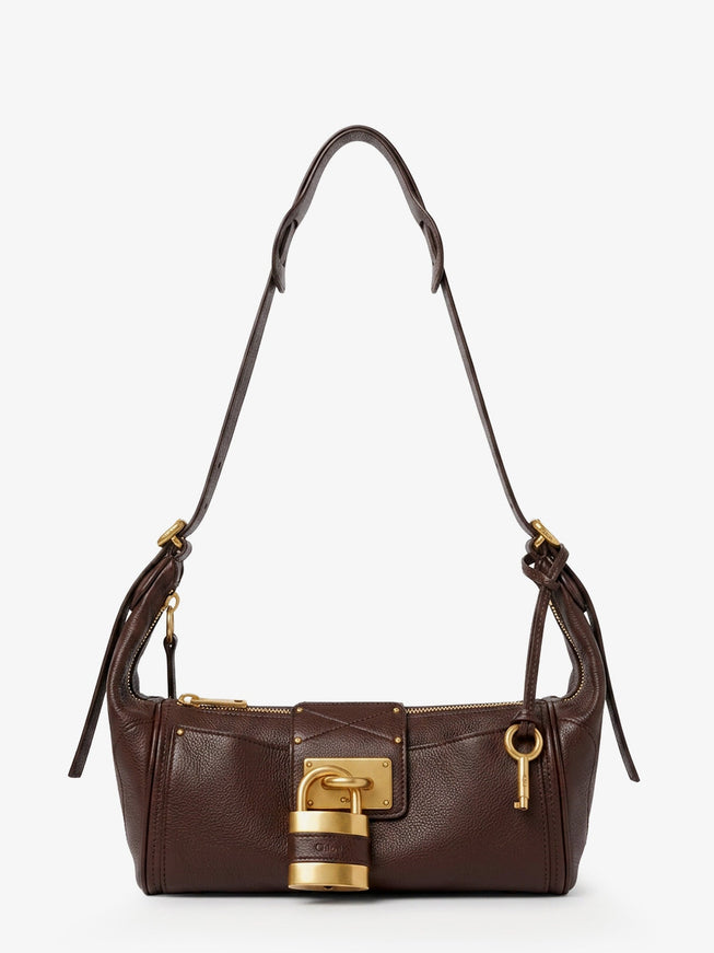 Chloe' Paddington Leather Shoulder Bag Uni Crafty Brown