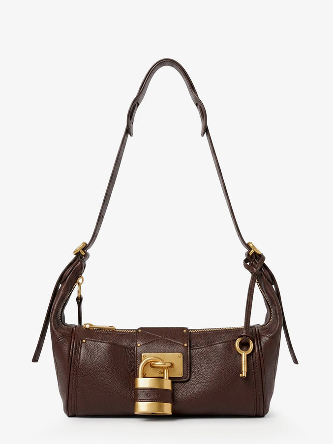 Chloe' Paddington Leather Shoulder Bag Uni Crafty Brown