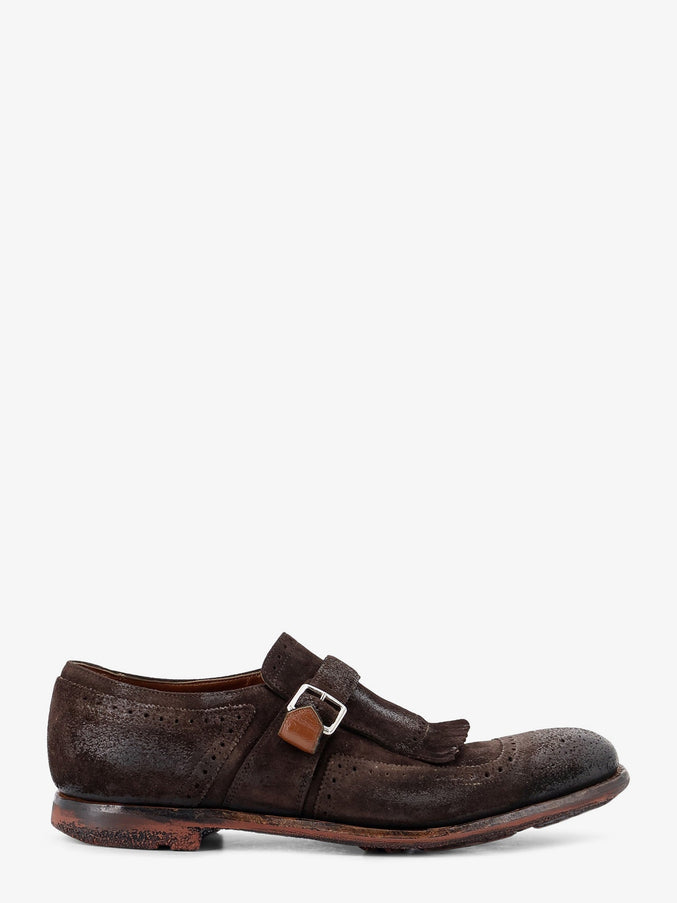 Church's Shanghai Loafers In Vintage-Effect Suede Brown