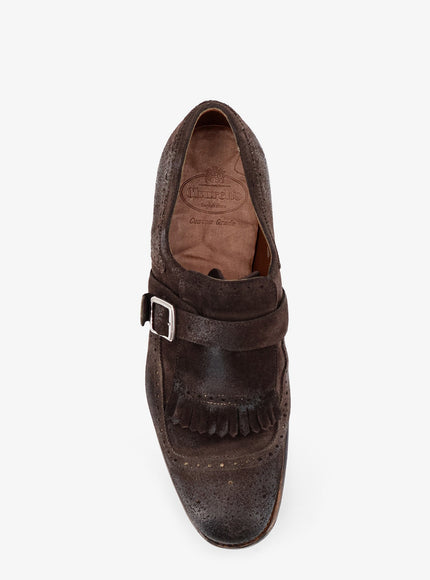 Church's Shanghai Loafers In Vintage-Effect Suede