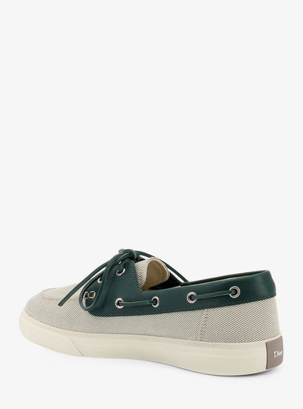 Dior Chester Dioriviera Canvas And Leather Loafers