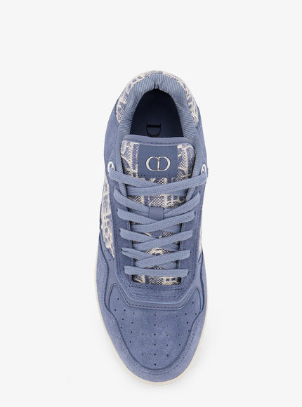 Dior B27 Uptown Dior Oblique Jacquard Fabric And Suede Sneakers