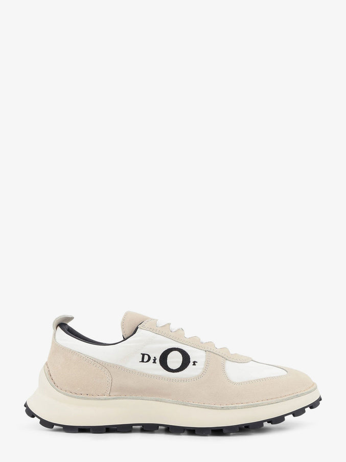 Dior Dior Squash Technical Fabric And Suede Sneakers Lightgrey