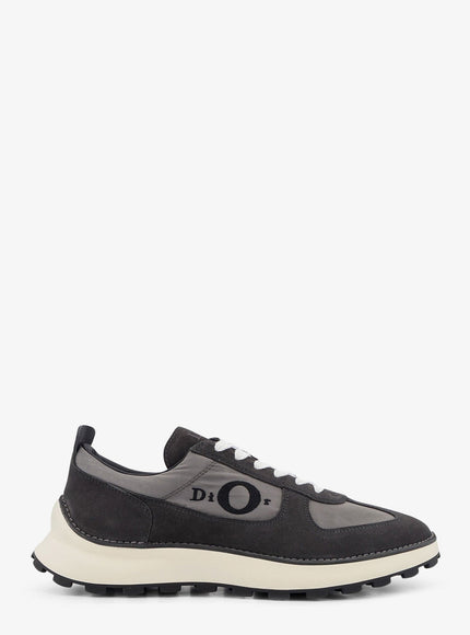 Dior Dior Squash Technical Fabric And Suede Sneakers Blackdark