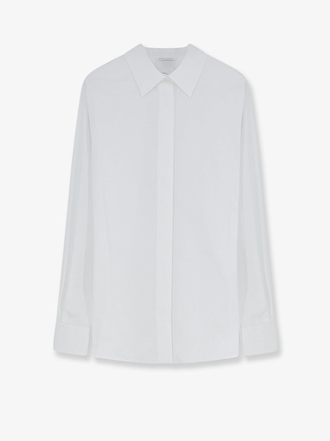 Dior Dioriviera Cotton Poplin Shirt 38 Bianco