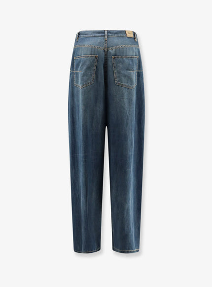 Dior Light Denim Jeans With Vintage Effect