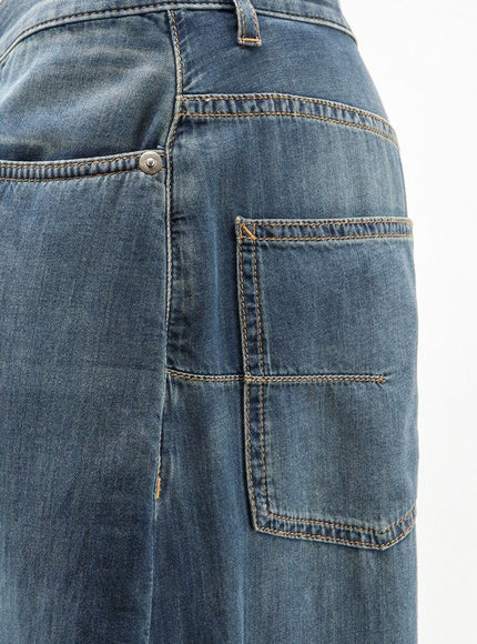 Dior Light Denim Jeans With Vintage Effect