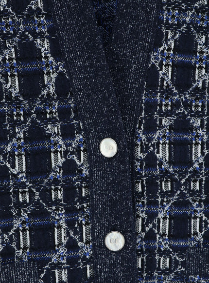 Dior Cannage Oversize Cardigan