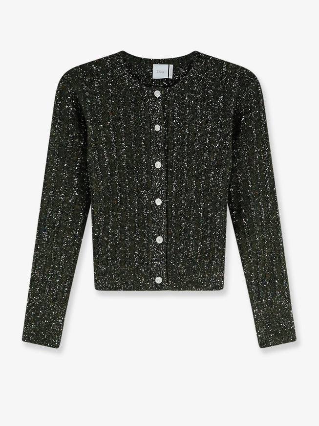 Dior Virgin Wool And Cashmere Blend Tweed Blazer Fantaisie