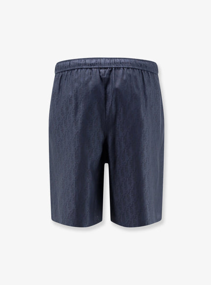 Dior Dior Oblique Cotton And Silk Shorts